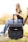 Everything Mary Black & White Rolling Craft Bag
